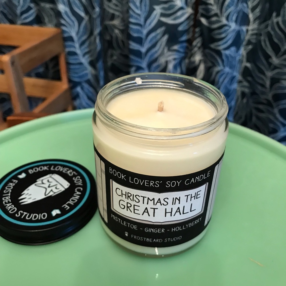 “Christmas in the Great Hall” Frostbeard Studio 8 oz Soy Candle